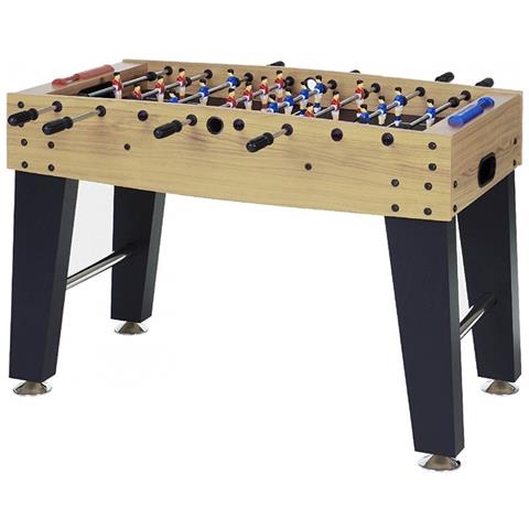 CalcioBalilla x interno F-3 acero con aste rientranti F3ACRLNO - Foto 7