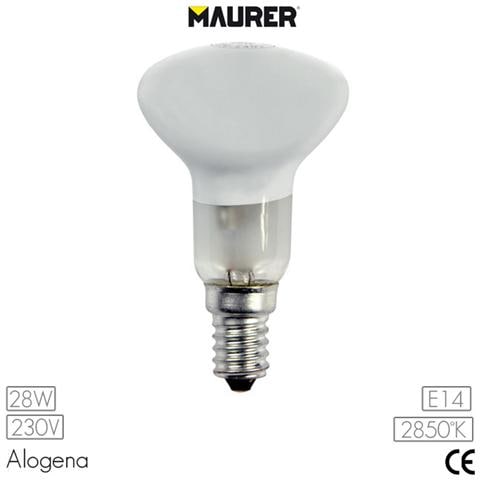 Lampadina Reflector luce calda 2850K E14 W28 V230 - Foto 2