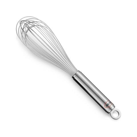 Frusta 32 cm con manico tondo in acciaio Inox - Foto 2