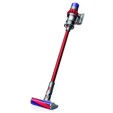 DYSON Fluffy Cyclone V10 Scopa Elettrica senza Sacco Capacità 0.54 L Colore Nichel / Rosso