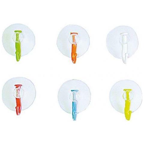 Ventosa Trasparente Con Gancio - Barattolo 200 Pz - Foto 2