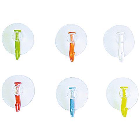 Ventosa Trasparente Con Gancio - Barattolo 200 Pz - Foto 3