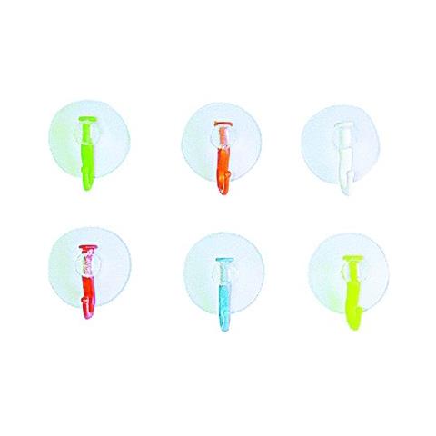 Ventosa Trasparente Con Gancio - Barattolo 200 Pz - Foto 1