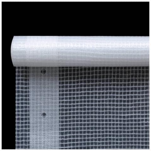 Telone Leno 260 G / M² 2x4 M Bianco - Foto 5