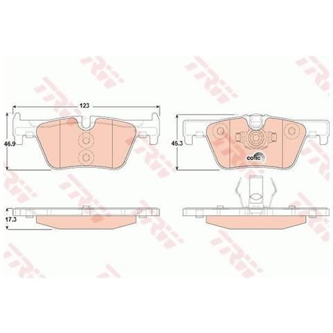 Kit Pastiglie Freno Gdb1919 - Foto 1