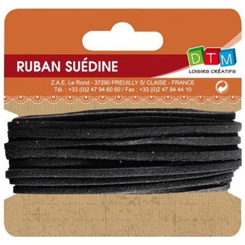 Laccio Scamosciato 5 M - Nero - Foto 2