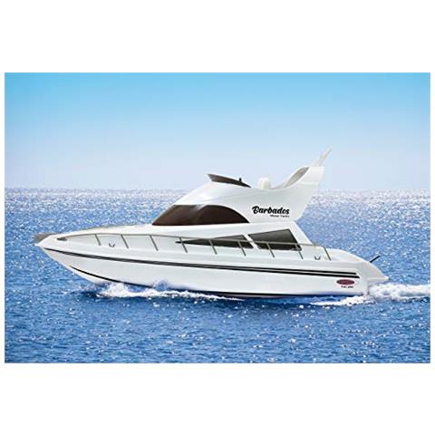 040670 - Barbados Rc-yacht 2,4ghz - Multigiocatore, 2 Motori, Facile Da Pilotare, Coperchio Con Chiusura Rapida - Foto 3