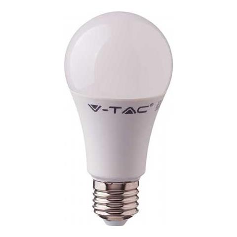 V-tac Vt-2219 Lampadina Led Smd 9w E27 A60 Bianco Caldo 3000k Con Sensore A Microonde E Crepuscolare - Sku 2760 - Foto 1