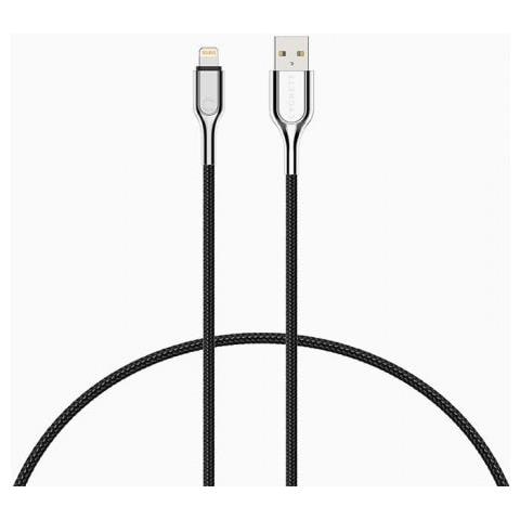 Armoured Lightning To Usb-a Cable 1 Mt - Black - Foto 1