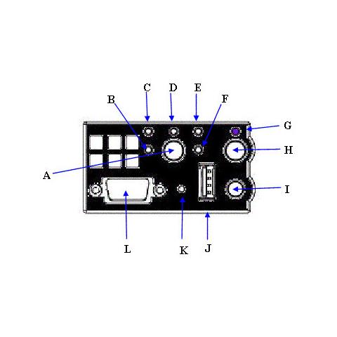 Front Control Panel SR1400 SR2400 - Foto 1
