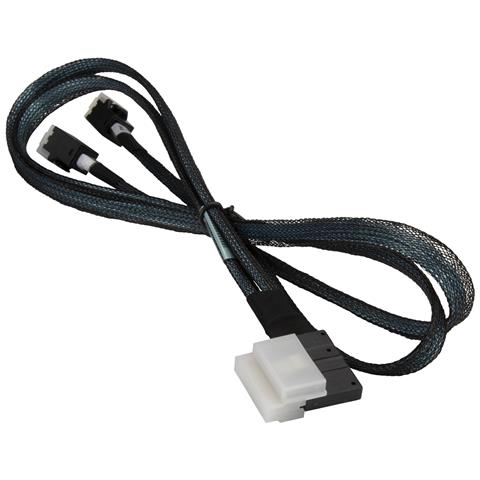 CBL-SAST-0826 cavo Serial Attached SCSI (SAS) 0,7 m Nero - Foto 1