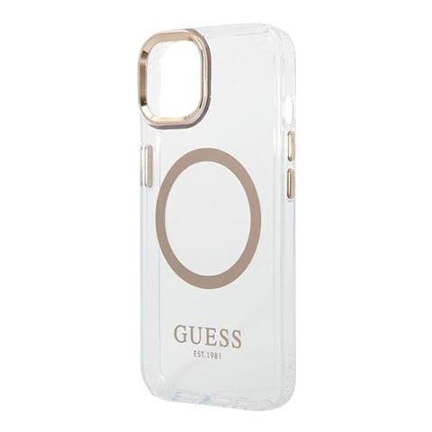 Translucent Magsafe Compatible Case Fr Apple Iphone 14 Max - Gold (guhmp14mhtrmd) - Foto 1