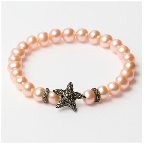 Bracciale Donna Jla-br-star-3-pe Arancio Verde Argento Puro 16 Mm - Foto 1