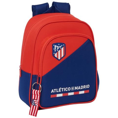 Zaino Scuola Atlético Madrid Azzurro Rosso 27 X 33 X 10 Cm - Foto 1