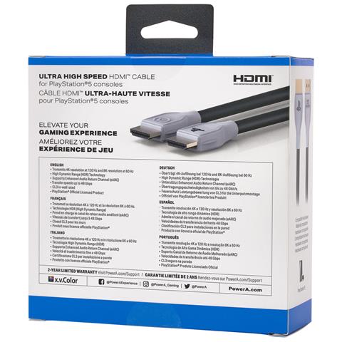 Cavo Hdmi Powera 1520481-01 Nero /grigio 3 M - Foto 2