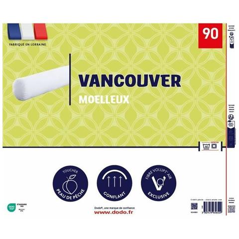 Cuscino Vancouver Bianco 90 Cm - Foto 3
