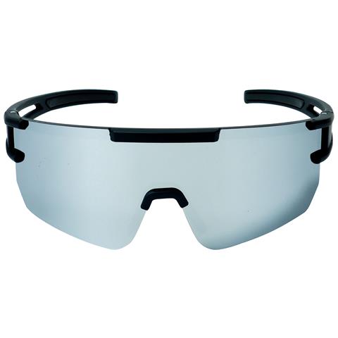 Sunspark Occhiali Da Sole Sportivi Nero /specchio D'argento - Foto 2