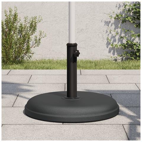 Base per Ombrellone per Pali Ø32/35/38 mm 15 kg Rotonda - Foto 1