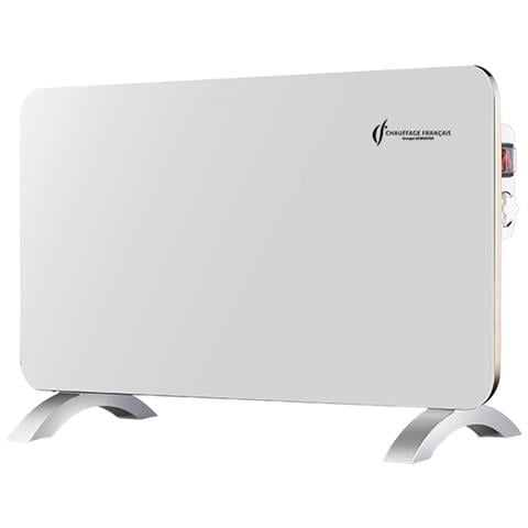 Radiatore Elettrico Mobile In Vetro Sorimo 2000 W Bianco - Foto 1