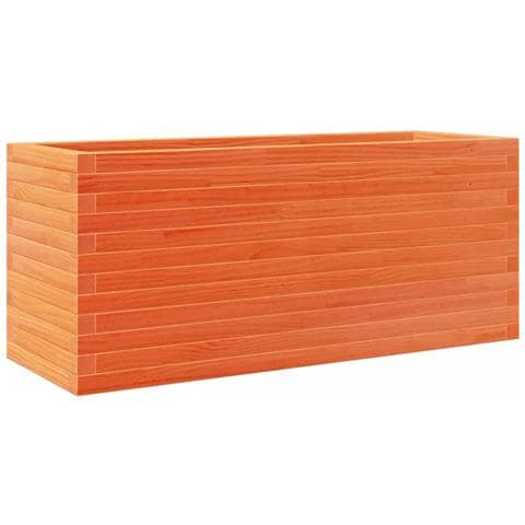 Fioriera Giardino 110x40x45,5cm Legno Massello Pino - Foto 2