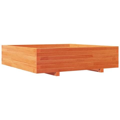 Fioriera Giardino 100x100x26,5cm Legno Massello Pino - Foto 2