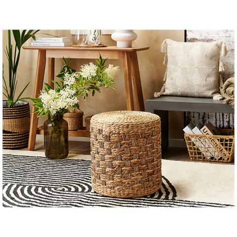 Pouf Basslet Vimini Beige - Foto 1