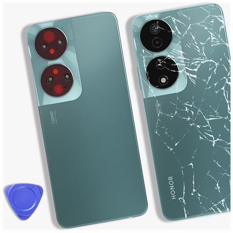 Vetro Posteriore Per Honor 90 Smart Originale Service Pack, Verde - Foto 2