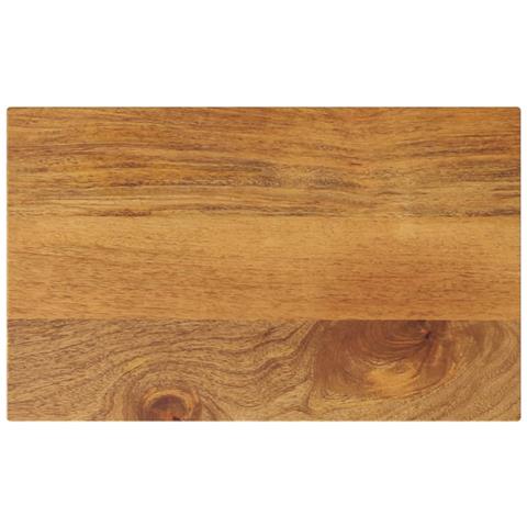 Piano Per Tavolo 40x20x3,8 Cm Rettangolare Legno Massello Mango - Foto 1
