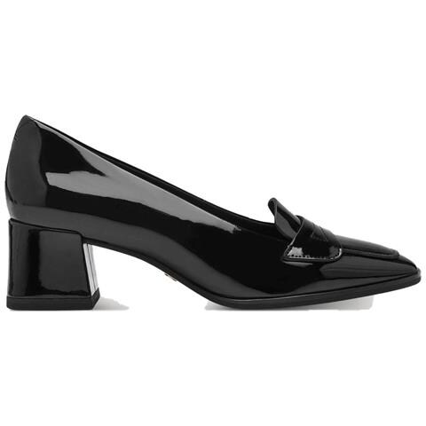 Black Elegant Closed Pumps High Scarpe Con Tacco Sintetico E Tessile Scarpe Donna Nero Eu 40, 1-22308-43 001 - Foto 2