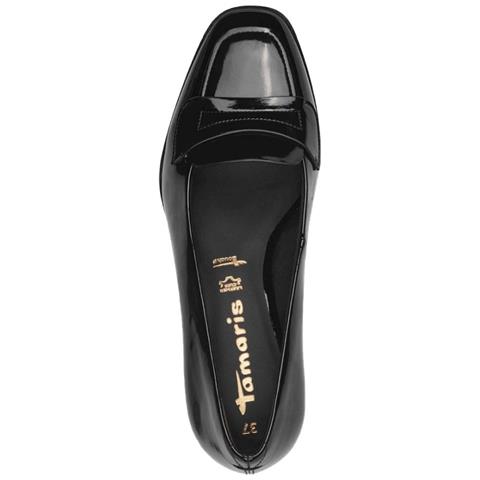 Black Elegant Closed Pumps High Scarpe Con Tacco Sintetico E Tessile Scarpe Donna Nero Eu 40, 1-22308-43 001 - Foto 3