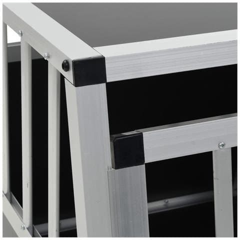 Trasportino Per Cani Con Porta Singola 54x69x50 Cm - Foto 8