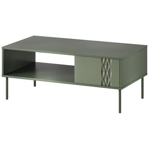 Panca /tavolo TRESSE 110x60x40 verde opaco - Foto 1