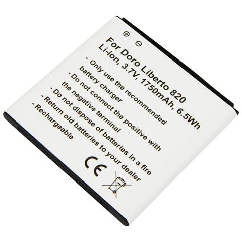 Batteria Di Ricambio Per Doro Liberto 820 3,7v 1750mah Li-ion - Foto 1