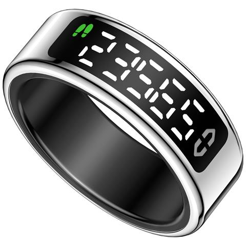 Anello Intelligente Con Funzione Di Monitoraggio Della Salute Silver 12 - Foto 1