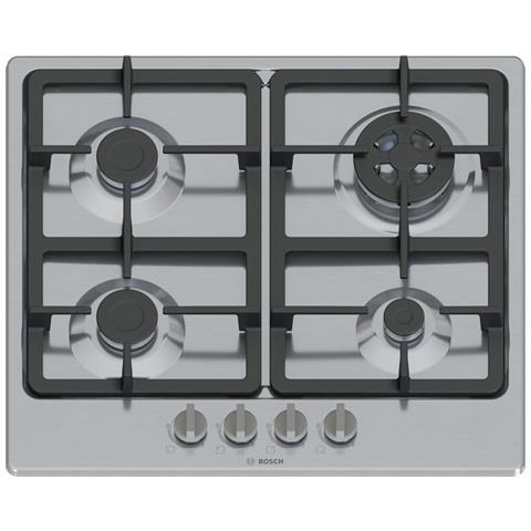 Serie 4 PGH6B5K90, Piano cottura a gas, 60 cm, Acciaio inox - Foto 7