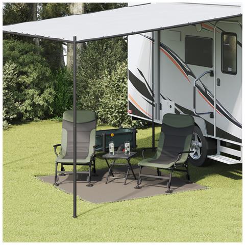 Accessorio per Tenda Grigio chiaro Poliestere 200 x 200 cm - Foto 2