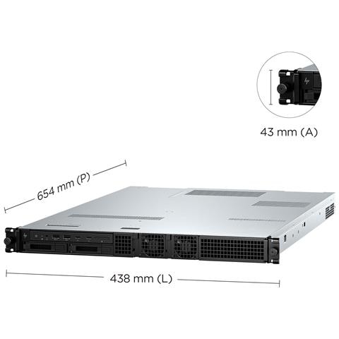 Z4 Rack G5 Wolf Pro Security Edition Intel® Xeon® W w3-2425 64 GB DDR5-SDRAM 512 GB SSD NVIDIA RTX A1000 Windows 11 Pro Telaio montato a rack Stazione di lavoro AI Workstation Nero, Argento - Foto 11