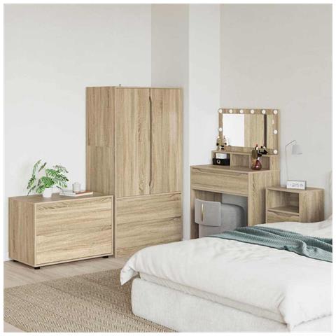 Armadio Rovere Sonoma 80 x 48 x 57 cm Legno multistrato - Foto 2