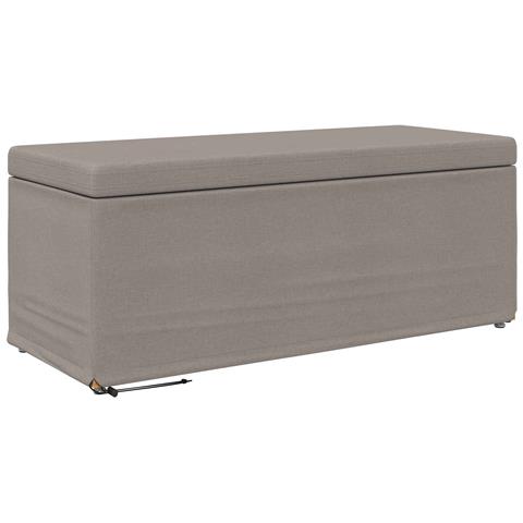 Pouf Talpa 101 x 41 x 40 cm Tessuto e Legno Ingegnerizzato - Foto 1