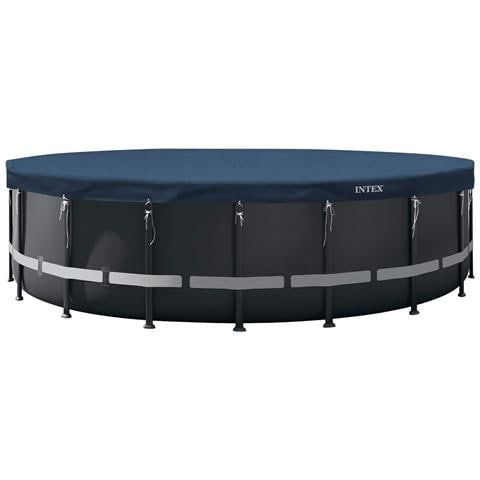 Copertura per piscina Ø610 x 20 cm Rotondo PVC e PET - Foto 1