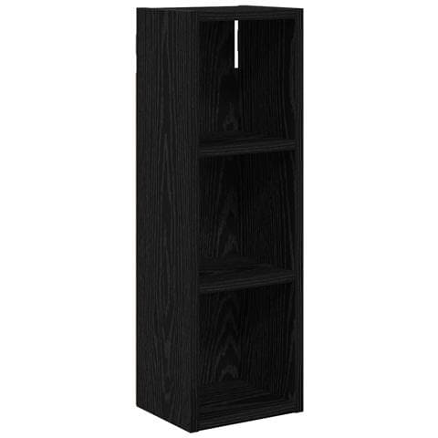 Armadio da bagno a muro Rovere Nero 20 x 16 x 62,5 cm - Foto 1