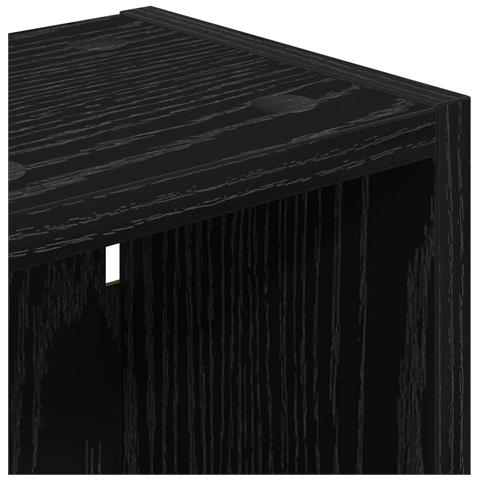 Armadio da bagno a muro Rovere Nero 20 x 16 x 62,5 cm - Foto 9