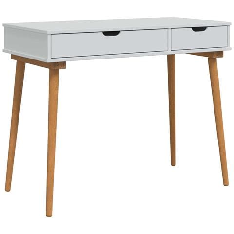 Tavolo da Trucco FAUSKE Bianco 100 x 50 x 78 cm - Foto 1