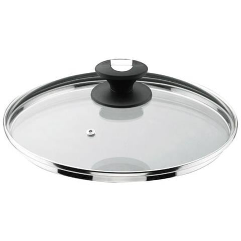 71926 - Coperchio in vetro da 26 cm con cestello per la cottura a vapore - Trasparente - Foto 3