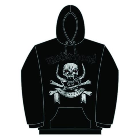 Motorhead - March Or Die (Felpa Con Cappuccio Unisex Tg. XL)  - Foto 1