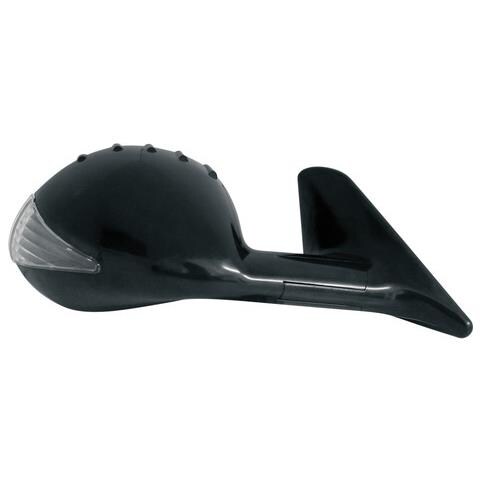 Cp. specchi Race 8 Elett. nero +led - Foto 1
