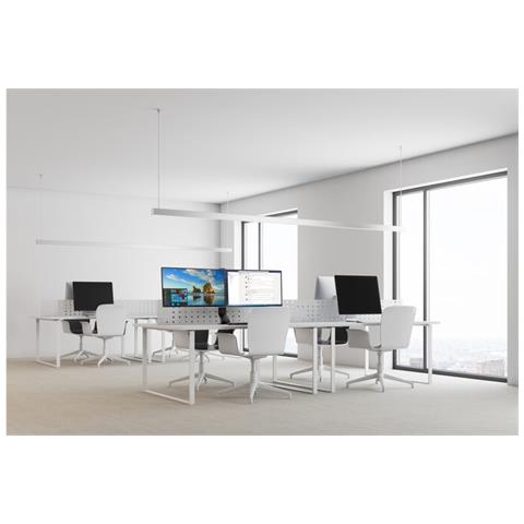 Braccio Salvaspazio Per Monitor Doppio - Foto 10
