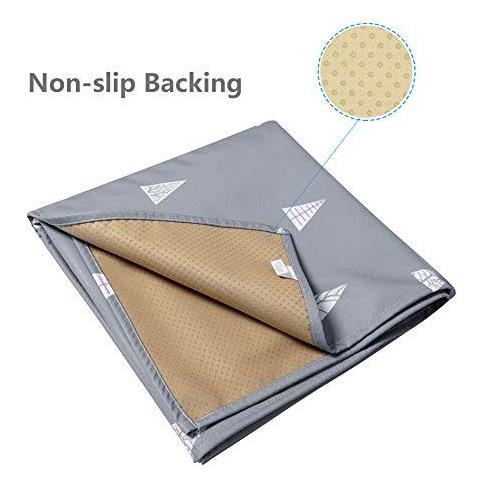 Splat Mat Bambino Per Under Seggiolone Arts Crafts Impermeabile Svezzamento Tappetino Antiscivolo Splash Mat Mess Lavabile Mat Seggiolino Tappetino - Foto 2