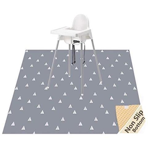 Splat Mat Bambino Per Under Seggiolone Arts Crafts Impermeabile Svezzamento Tappetino Antiscivolo Splash Mat Mess Lavabile Mat Seggiolino Tappetino - Foto 1