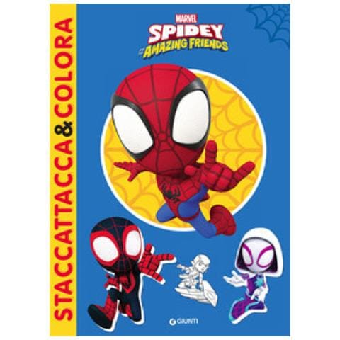 Spidey. Staccattacca &amp. Colora. Con Adesivi. Ediz. Illustrata - Foto 1